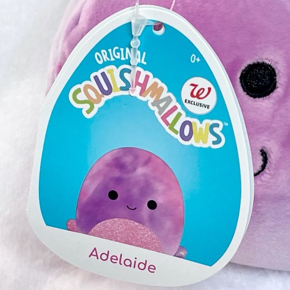 Adelaide the Octopus Squishmallow 5” Squish Sea Life Octo Plush Christmas Squish - Picture 2 of 4